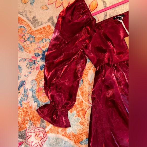 Blu Pepper Red Dress - Picture 3 of 5